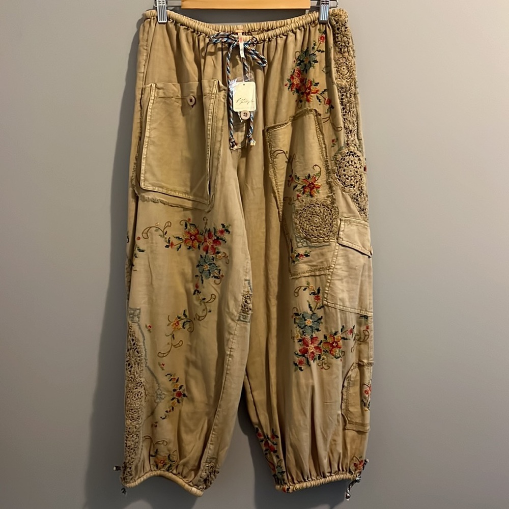 NWTS FREE PEOPLE GORGEOUS PARACHUTE PANTS (M) - Picture 6 of 13